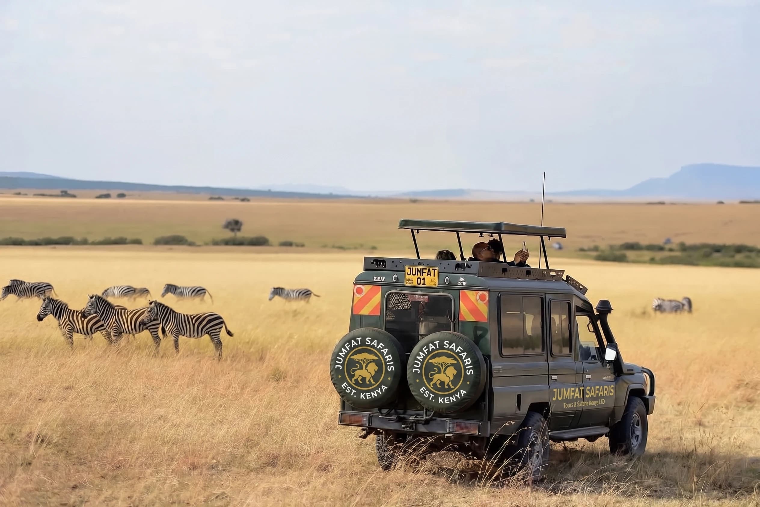 Southern Grevy Tours Custom 4x4 Land Cruiser in Savanna